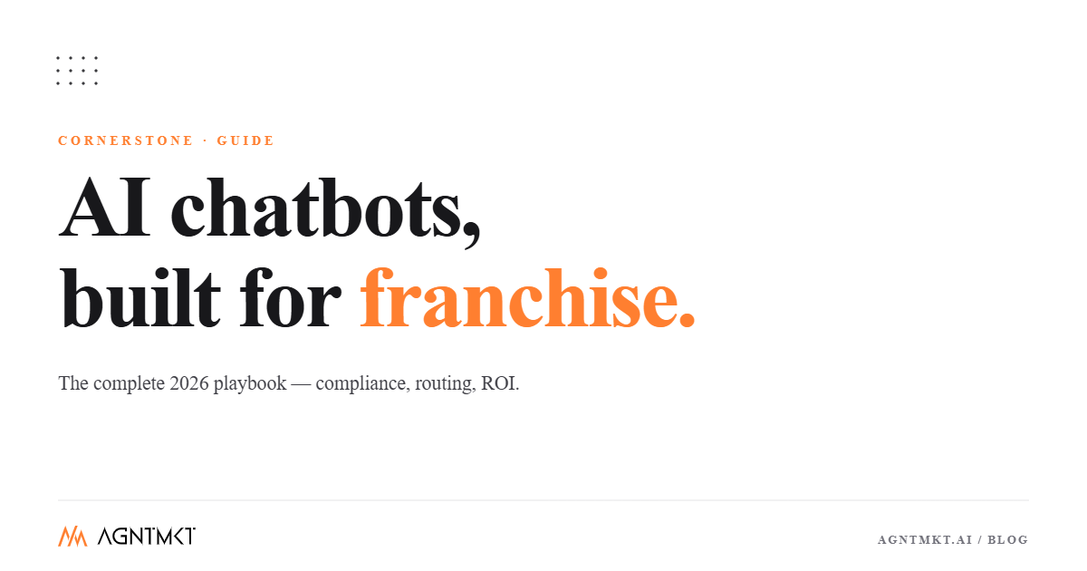 AI Chatbots for Franchise Businesses: The Complete Guide [2026]